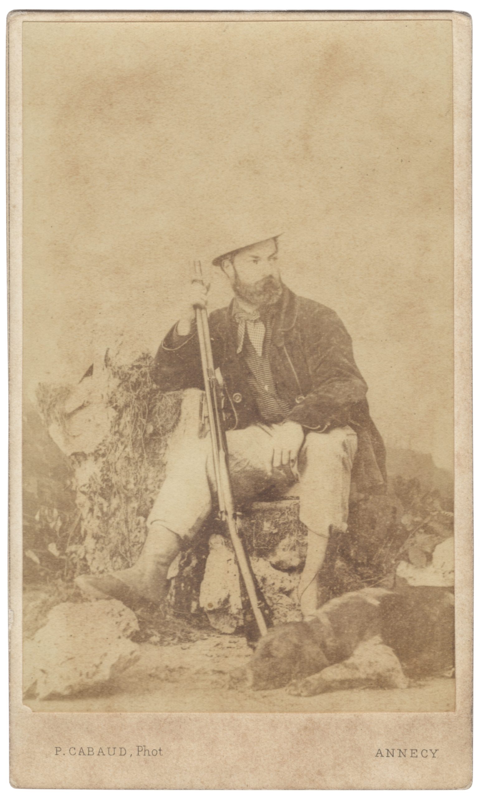 The Seated Huntsman: A Moment of Rest in the Field